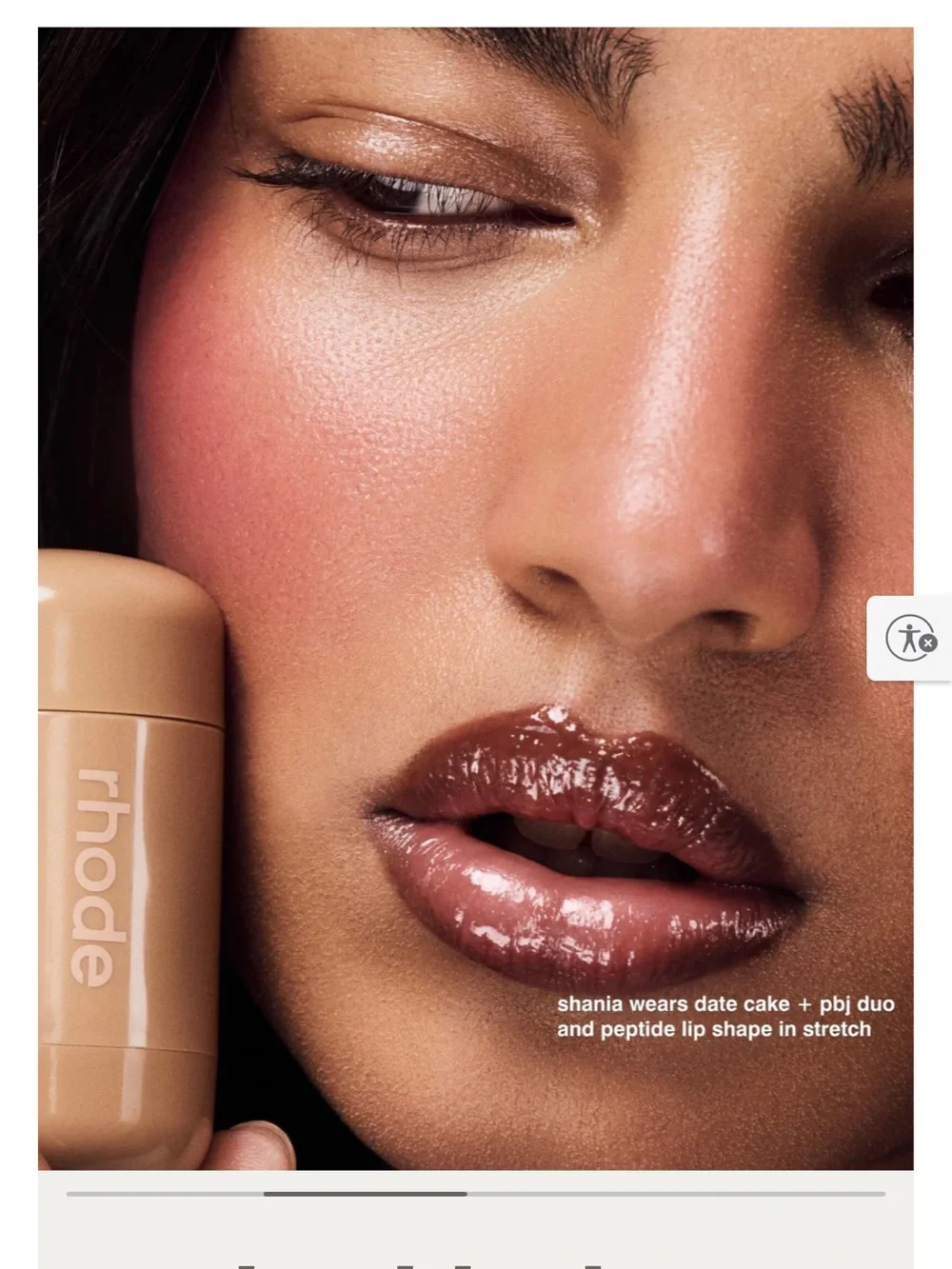 RHODE Date Cake Pocket Blush